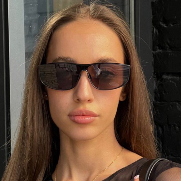 NEW SAINT LAURENT SL605 LUNA 002 SUNGLASSES WOMEN SQUARE BLACK EYEWEAR SL 605 - Picture 1 of 10